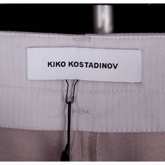 Kiko Kostadinov Giran Trousers by Kiko Kostadinov 46 S Beige NWT - Picture 10 of 15